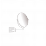 Kosmetinis veidrodis Hansgrohe AddStoris, matinis baltas