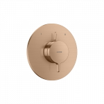 Dekoratyvinė dalis AXOR One potinkiniam mai&scaron;ytuvui, 2 funkcijų, &scaron;lifuoto raudono aukso spalvos (Brushed Red Gold)