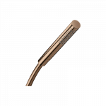Rankinė du&scaron;o galvutė AXOR Starck 1jet EcoSmart, poliruoto raudono aukso spalvos (Polished Red Gold)