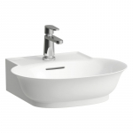 Praustuvas Laufen THE NEW CLASSIC 500x450x140 mm, &scaron;lifuota apačia, su 1 anga mai&scaron;ytuvui viduryje