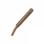 Rankinė du&scaron;o galvutė AXOR Starck 1jet EcoSmart, &scaron;lifuoto raudono aukso spalvos (Brushed Red Gold)