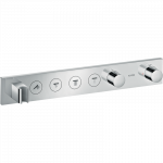Dekoratyvinė dalis AXOR ShowerSolutions potinkiniam termostatiniam moduliui, 4 funkcijų, chromo spalvos