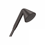 Rankinė du&scaron;o galva AXOR Showers/Front85 1jet EcoSmart, &scaron;lifuoto juodo chromo spalvos (Brushed Black Chrome)