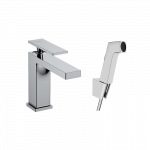 Praustuvo mai&scaron;ytuvas HANSGROHE Tecturis E 110 su rankiniu bidė du&scaron;eliu, 1,6 m du&scaron;o žarna, spalva - chromo (chrome)
