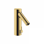 Praustuvo mai&scaron;ytuvas AXOR Starck, su temperatūros reguliavimu, maitinamas baterija, poliruoto aukso spalvos (Polished Gold Optic