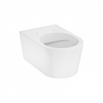 Pakabinamas WC unitazas Hansgrohe EluPura S, su AquaFall Flush nuplovimu ir HygieneEffect danga