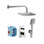Du&scaron;o komplektas Ravak TD F 090.00CR, chromuotas : Spalva - Chromuota