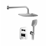 Du&scaron;o komplektas Ravak TD F 090.01CR, chromuotas : Spalva - Chromuota