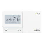ENGO E901 programuojamas laidinis termostatas, baltas
