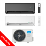 &Scaron;ilumos siurblys oras-oras Midea Solstice EZ 3,50/3,80 kW : Efektyvus &scaron;ildymas iki - -25&deg;C, Patalpoms - iki 40 m&sup2;, Serija - EZ (NAUJIENA), Spalva - Balta, Tipas - Sieniniai