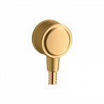 Potinkinio du&scaron;o jungtis AXOR Montreux su atbuliniu vožtuvu, &scaron;lifuoto žalvario spalvos (Brushed Brass)