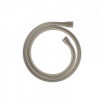 Du&scaron;o žarna AXOR ShowerSolutions, 1,25 m, metalo efektas, kūginės jungtys, &scaron;lifuoto nikelio spalvos (Brushed Nickel)