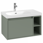 Spintelė VILLEROY&BOCH Skyla 772x436x439 mm, 1 stalčius, žalsva spalva (soft green)