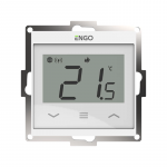 ENGO E55-W Wi-Fi laidinis vir&scaron;tinkinis termostatas 230V, baltas