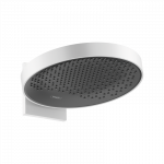 Du&scaron;o galva su laikikliu i&scaron; sienos HANSGROHE Rainfinity 360, 1 srovės, spalva - balta matinė (matt white)