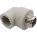 Alkūnė FV-PLAST PPR 90&deg; Dn20 x 3/4" (su metaliniu sriegiu)