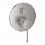 Dekoratyvinė dalis potinkinio vonios/du&scaron;o mai&scaron;ytuvo Grohe Essence 3 funkcijų nerūdijančio plieno spalvos (stainless steel)