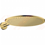 Du&scaron;o galva su laikikliu i&scaron; sienos AXOR ShowerSolutions, 350 1jet, poliruoto aukso spalvos (Polished Gold Optic)