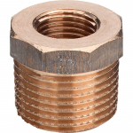 Perėjimas i&scaron;orė/vidus 1.1/2"x1/2" bronza (Viega)