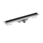 Du&scaron;o latakas Ravak Runway, X01750, 75cm, juoda matinė : Ilgis - 75 cm, Medžiaga - Nerudijantis plienas, Spalva - Juoda matinė