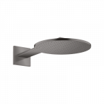 Du&scaron;o galva su laikikliu i&scaron; sienos AXOR ShowerSolutions 300 1jet, &scaron;lifuoto juodo chromo spalvos (Brushed Black Chrome)