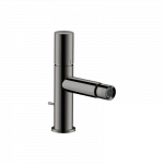 Bidė mai&scaron;ytuvas AXOR Uno su svirtiniu (pop-up) dugno vožtuvu, poliruoto juodo chromo spalvos (Polished Black Chrome)
