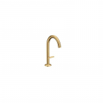Praustuvo mai&scaron;ytuvas AXOR One Select 170 su paspaudžiamu (push-open) dugno vožtuvu, &scaron;lifuoto aukso spalvos (Brushed Gold Optic)