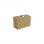 Spintelė Ideal Standard Conca, matmenys: 800x373x550m, 2 stalčiai, &scaron;viesus ąžuolas (tikros medienos luk&scaron;tas)