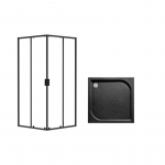 &bdquo;Zarya Black Square&ldquo; du&scaron;o kabina + &bdquo;Oskar SEN&ldquo; du&scaron;o padėklas
