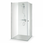 Du&scaron;o kabina Brasta Glass VIKTORIJA 880-890x880-890x2000 pilkas stiklas