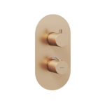 Espirit termostatinis potinkinis mai&scaron;ytuvas su jungikliu, 2 krypčių, skirtas montuoti su R-box ES 063.00 auksas