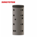 Akumuliacinė talpa PS1 500, juodas plienas, 1 &scaron;ilumokaitis