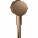 Potinkinio du&scaron;o jungtis AXOR Starck su atbuliniu vožtuvu, poliruoto raudono aukso spalvos (Polished Red Gold)