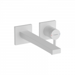 Praustuvo mai&scaron;ytuvas HANSGROHE Tecturis E 225 EcoSmart+, i&scaron; sienos, su neužsidarančiu dugno vožtuvu, spalva - balta matinė (matt