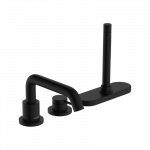 3 dalių vonios mai&scaron;ytuvas HANSGROHE Tecturis S, i&scaron; vonios kra&scaron;to, spalva - juoda matinė (matt black)