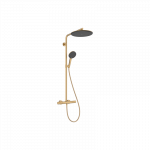 Termostatinė du&scaron;o sistema HANSGROHE Raindance Alive S Puro 300, 1 srovės, spalva - &scaron;lifuotos bronzos (brushed bronze)