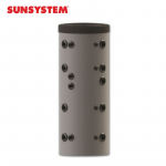 Akumuliacinė talpa PS2 500, juodas plienas, 2 &scaron;ilumokaičiai