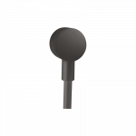 Potinkinio du&scaron;o jungtis AXOR Starck su atbuliniu vožtuvu, &scaron;lifuoto juodo chromo spalvos (Brushed Black Chrome)