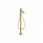 Vonios mai&scaron;ytuvas i&scaron; grindų AXOR Starck, &scaron;lifuoto aukso spalvos (Brushed Gold Optic)
