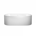 Vonia Meistertuck Centro Duo Oval 1128-4041 180x80, easy clean danga, integruotas vandens pripildymas