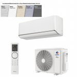 &Scaron;ilumos siurblys oras-oras Gree Airy Ultra Fast Compressor 7,10/7,80kW : Efektyvus &scaron;ildymas iki - -25&deg;C, Patalpoms - iki 80 m&sup2;, Serija - Airy Ultra, Spalva - Sidabrinė, Tipas - Sieniniai