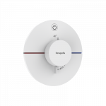 Dekoratyvinė dalis potinkiniam termostatiniam du&scaron;o mai&scaron;ytuvui HANSGROHE ShowerSelect Comfort S, 1 funkcijos, spalva - balta mati