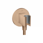 Du&scaron;o laikiklis su žarnos pajungimu AXOR ShowerSolutions, &scaron;lifuoto raudono aukso spalvos (Brushed Red Gold)