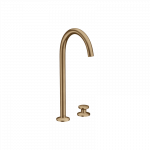 Praustuvo mai&scaron;ytuvas AXOR One Select 260, 2 dalių, su paspaudžiamu (push-open) dugno vožtuvu, &scaron;lifuotos bronzos spalvos (Brushed