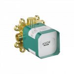 Potinkinė dalis AXOR ShowerSolutions 240/240 1jet du&scaron;o galvai su laikikliu i&scaron; sienos