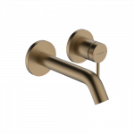 Praustuvo mai&scaron;ytuvas HANSGROHE Tecturis S 165, EcoSmart+, i&scaron; sienos, spalva - &scaron;lifuotos bronzos (brushed bronze)