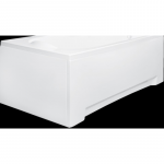 Vonios Besco OAP-160-UNI-PK. uždanga 160x50 : Auk&scaron;tis - 50 cm, Plotis - 160 cm, Spalva - Balta