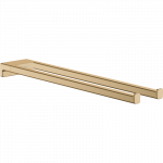 Rank&scaron;luosčių laikiklis Hansgrohe AddStoris, dvigubas, &scaron;lifuotos bronzos spalva (Brushed Bronze)
