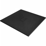 Du&scaron;o padėklas Mexen Hugo kvadratinis SMC 100 x 100 cm, 42701010 cm, juodas : Matmuo - 100 x 100 cm, Spalva - Juoda