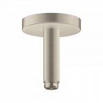 Laikiklis i&scaron; lubų du&scaron;o galvai AXOR ShowerSolutions, 100 mm, &scaron;lifuoto nikelio spalvos (Brushed Nickel)
